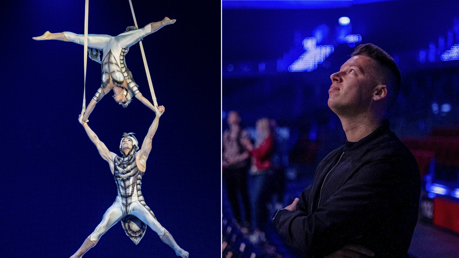 Rimvydas Širvinskas-Makalius „Cirque du Soleil“ užkulisuose / Pauliaus Peleckio / BNS nuotraukos 