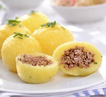 Bulvių kukuliai su kepenėlėmis