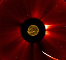 Kometa ISON priartėjo prie Saulės