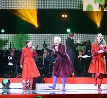 „Tele bim-bam“ įkūrėja Neringa Čereškevičienė dainuoja su vaikais