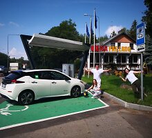 &bdquo;15min Gazas&ldquo; komandos kelionė elektromobiliu