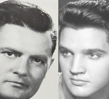Valdas Adamkus ir Elvis Presley 