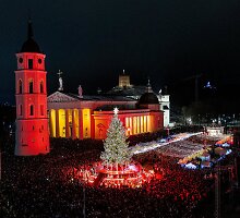 Vilniaus Kalėdų eglės įžiebimas