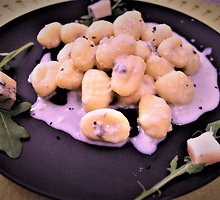 Gnocchi pelėsinio sūrio gorgonzolos padaže