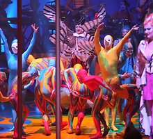  „Cirque du Soleil“ pasirodymo Vilniuje akimirka