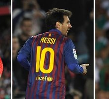 W.Rooney, L.Messi ir Neymaras
