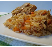 Ispaniški ryžiai su vištiena