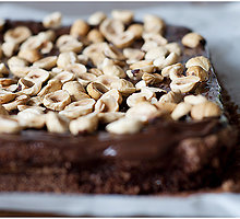 Drėgnas šokoladinis pyragas „brownie“