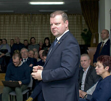 Premjeras Saulius Skvernelis prane&scaron;ė dalyvausiantis prezidento rinkimuose