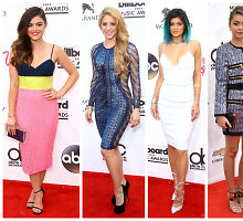 „Billboard“ apdovanojimų viešnios: Lucy Hale, Shakira, Kylie Jenner, Sarah Hyland ir Jennifer Lopez