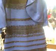 Kokios spalvos ši suknelė?
