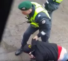 Policininkų konfliktas su „Lietuvos ryto“ sirgaliais