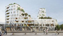 Projektas &bdquo;Ilot de l&rsquo;Octroi&ldquo; Reno mieste (Prancūzija); arch. MVRDV, ALL ir Giboire; 1-oji vieta
