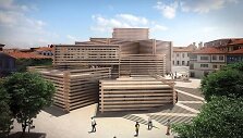 Odunpazari modernaus meno muziejaus Turkijoje projektas