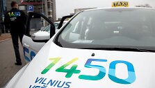 Vilniaus savivaldybės taksi &bdquo;Vilnius veža&ldquo; automobiliai