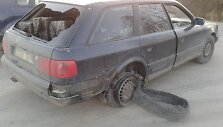 Ap&scaron;audytas ir sulaikytas kontrabandininkų automobilis