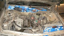 &bdquo;Audi 100&ldquo;, prikim&scaron;tas cigarečių kontrabandos 