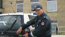 Akcija Trakų policijoje