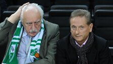 Vladimiras Romanovas (d.) &bdquo;Žalgirio&ldquo; rungtynėse prie&scaron; &bdquo;Maccabi&ldquo;