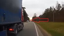 Pažeidėjas &ndash; vilkiko i&scaron; Estijos vairuotojas
