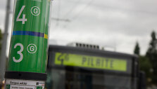 Permainų pristatymas stotelėje &bdquo;Europos aik&scaron;tė&ldquo;