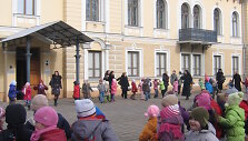 Istorinėje Prezidentūroje dažnai lankosi darželinukai.