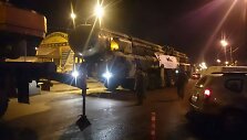 Rusų raketinės sistemos &bdquo;Topol-M&ldquo;, kurios ne&scaron;a atominę galvutę.