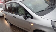 &bdquo;Honda Jazz&ldquo; Kauno Jonavos gatvėje partrenkė pėsčiąją