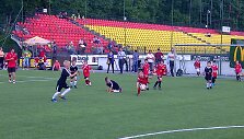 Vaikų futbolo &bdquo;Žvaigždžių dienos&ldquo; akimirka