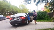 Ministrė V.Baltraitienė prie vaikų darželio