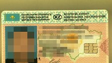 Kazachstano vairuotojo pažymėjimas