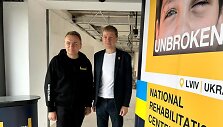 Remigijus &Scaron;ima&scaron;ius ir Lvivo meras Andrejus Sadovij