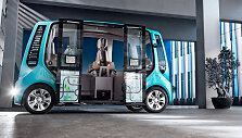 &bdquo;Rinspeed&ldquo; elektrinis autobusas