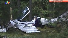 Lėktuvo &bdquo;VL-3&ldquo; avarijos vietoje