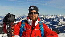 Slidinėjimo instruktorius Lukas Jankauskas Alpėse