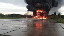 Degantis rusų bombone&scaron;is