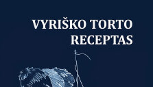 Klaipėdos I.Simonaitytės bibliotekoje pristatoma nauja Vytauto Rim&scaron;os knyga &bdquo;Vyri&scaron;ko torto receptas&ldquo;.