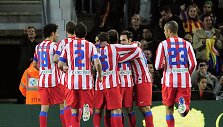 Madrido &bdquo;Atletico&ldquo; futbolininkai.