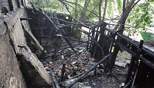 Gaisravietėje &Scaron;v. Gertrūdos gatvėje Kaune
