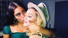 Madonna ir jos dukra Lourdes