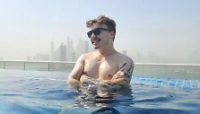 Suvirintojas Romanas Protasevičius Dubajuje