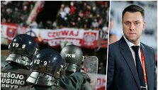 Lenkų futbolo aistruoliai jau yra nusiaubę Dariaus ir Girėno stadioną