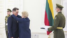 Valstybės apdovanojimas įteiktas Algirdui Butkevičiui