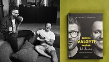 Alfas Ivanauskas, Paulius Ratkevičius, jų knyga &bdquo;Noriu valgyti sveikai, bet skaniai&ldquo;