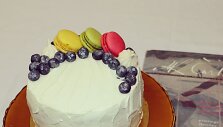 Tortas &bdquo;Vanilinė mėlynė&ldquo;