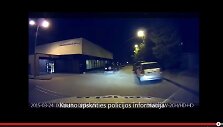 Užfiksuota akimirka: prie Kauno klinikų