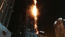 Gaisras viename auk&scaron;čiausių Dubajaus dangoraižių