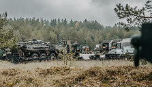 Lenkijos 15-osios mechanizuotosios brigados karių atvykimas į Lietuvą