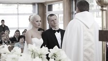Darvydas &Scaron;ernas su žmona Sandra