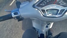Kelionė motoroleriu i&scaron; Palangos į Vilnių